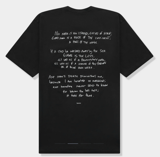 supreme x corteiz rules the world t-shirt